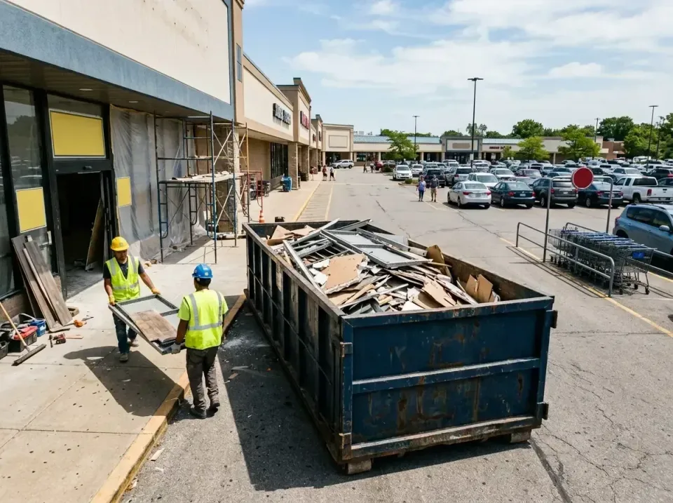 retail-store-renovation-debris-003 — frequently asked questions, Roll-off Dumpster Rentals in Lake Village, AR